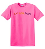 Epic Adult/Youth Pride Eat More Taco Love Ally LGBTQIA Cotton Graphic T-Shirts