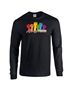 Epic Pride Always Proud Love Rainbow LGBTQIA Long Sleeve Cotton Graphic T-Shirts