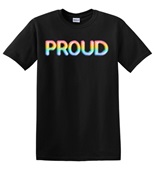 Epic Adult/Youth Pride Proud Love Rainbow LGBTQIA Cotton Graphic T-Shirts