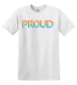Epic Adult/Youth Pride Proud Love Rainbow LGBTQIA Cotton Graphic T-Shirts