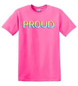 Epic Adult/Youth Pride Proud Love Rainbow LGBTQIA Cotton Graphic T-Shirts