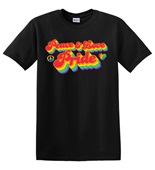Epic Adult/Youth Pride Peace Love Big Rainbow LGBTQIA Cotton Graphic T-Shirts