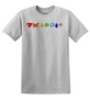 Epic Adult/Youth Pride Crystal Love Big Rainbow LGBTQIA Cotton Graphic T-Shirts