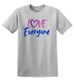 Epic Adult/Youth Pride Love Everyone Bi Ally LGBTQIA Cotton Graphic T-Shirts