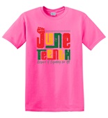 Epic Adult/Youth Juneteenth Respect and Equality for All Cotton Graphic T-Shirts