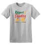 Epic Adult/Youth Respect Equality for All Juneteenth Cotton Graphic T-Shirts