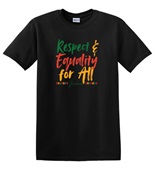 Epic Adult/Youth Respect Equality for All Juneteenth Cotton Graphic T-Shirts