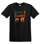 Epic Adult/Youth Respect Equality for All Juneteenth Cotton Graphic T-Shirts