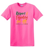Epic Adult/Youth Respect Equality for All Juneteenth Cotton Graphic T-Shirts