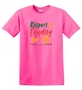 Epic Adult/Youth Respect Equality for All Juneteenth Cotton Graphic T-Shirts