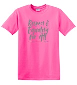 Epic Adult/Youth Pride Respect Equality for All LGBTQIA Cotton Graphic T-Shirts