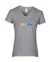 Epic Ladies Pride Secure Men Wear Rainbow LGBTQIA V-Neck Graphic T-Shirts