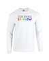 Epic Pride Secure Men Wear Rainbow LGBTQIA Long Sleeve Cotton Graphic T-Shirts