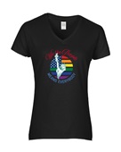 Epic Ladies We the People Means Everybody Liberty V-Neck Graphic T-Shirts