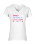 Epic Ladies Stars Stripes & Equal Rights 4th July V-Neck Graphic T-Shirts