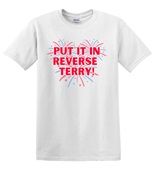 Epic Adult/Youth Put It In Reverse Terry Fireworks Cotton Graphic T-Shirts