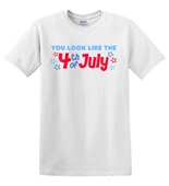 Epic Adult/Youth You Look Like The Fourth of July Cotton Graphic T-Shirts