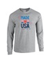 Epic Made in the USA American Pride 4th July Long Sleeve Cotton Graphic T-Shirts