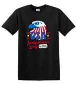 Epic Adult/Youth USA Independence Day Eagle 4th of July Cotton Graphic T-Shirts