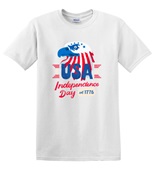Epic Adult/Youth USA Independence Day Eagle 4th of July Cotton Graphic T-Shirts