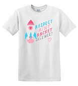 Epic Adult/Youth Pride Respect Rocket Science LGBTQIA Cotton Graphic T-Shirts