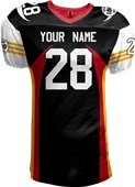 Sublimated Football Jersey - "Wavepoint"