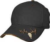 Deer Skull Fine Line Twill Cap BLACK Primary