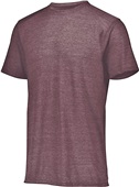 Adult Tri-Blend T-Shirt (AL - Dark Green) MAROON HEATHER Primary