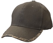 Camo Trim Rancher Cap CHOCOLATE Primary