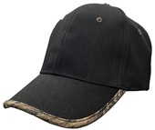 Camo Trim Rancher Cap BLACK Primary
