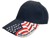 GOD Country Honor Cap NAVY Primary