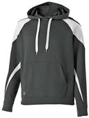 Adult Kangaroo pocket, Sweatshirt Hoodie (AL - Black/White) BLACK/ WHITE Primary