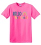 Epic Adult/Youth Hello Third Grade Back to School Cotton Graphic T-Shirts