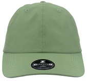 Zapped Captain 6-Panel Medium Profile Unstructured Dad Hat GREEN SAGE Primary