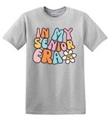 Epic Adult/Youth In My Senior Era 2026 Cute Preppy School Cotton Graphic T-Shirts