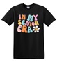 Epic Adult/Youth In My Senior Era 2026 Cute Preppy School Cotton Graphic T-Shirts