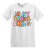 Epic Adult/Youth In My Senior Era 2026 Cute Preppy School Cotton Graphic T-Shirts