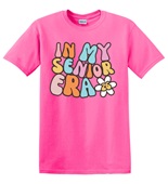 Epic Adult/Youth In My Senior Era 2026 Cute Preppy School Cotton Graphic T-Shirts