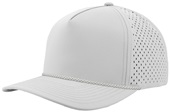 Zapped BlackHawk R+ 5-Panel Medium Profile Rope Brim Snapback Hat OFF WHITE/GREY CHAINLINK ROPE Primary