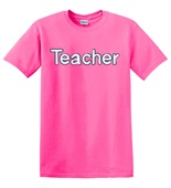 Epic Adult/Youth Teacher Notebook Paper School Cotton Graphic T-Shirts