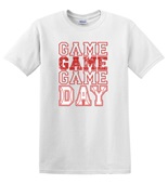 Epic Adult/Youth Game Day Baseball Red Cotton Graphic T-Shirts