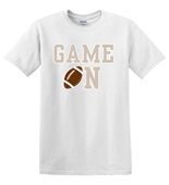 Epic Adult/Youth Game On Football Varsity College Fan Cotton Graphic T-Shirts