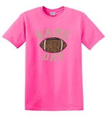 Epic Adult/Youth Game Day Football Varsity Leopard Fan Cotton Graphic T-Shirts