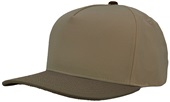 Zapped Patriot Canvas Medium Profile Snapback Baseball Caps TAN/BROWN Primary
