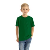 Youth Cotton Short Sleeve Crew T-Shirt Forest Green Primary