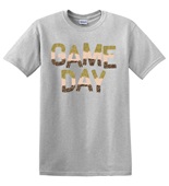Epic Adult/Youth Game Day Football Leopard Glitter Style Cotton Graphic T-Shirts