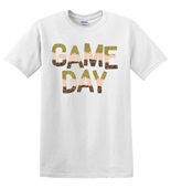 Epic Adult/Youth Game Day Football Leopard Glitter Style Cotton Graphic T-Shirts