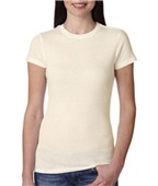 Women's Perfect Lightweight 100%- Cotton Cap-Sleeve T-Shirt IVORY Primary