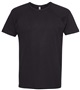 Mens/Womens Unisex Cotton Raglan Short Sleeve T-Shirt BLACK/BLACK Primary