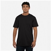 Mens/Womens Unisex Eco Heavyweight 60/40 Cotton/Poly Short Sleeve T-Shirt  BLACK Primary